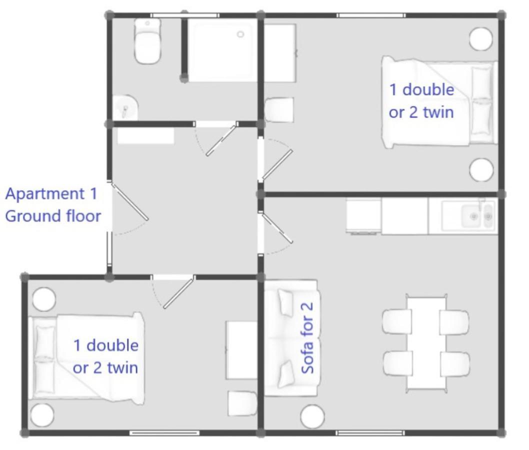 Bella Bela Apartments 23 Блед Екстер'єр фото